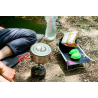 Evernew Ti Ultralight Pot 0,6L im Einsatz