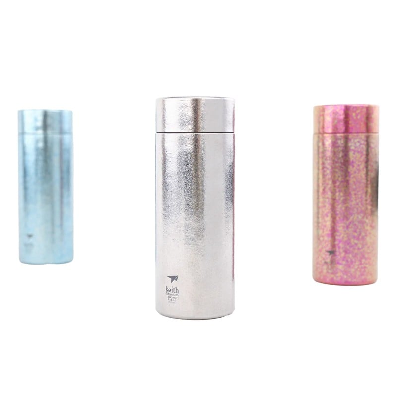 Titanium Vacuum Bottle 3er Set 200 ml Titanium Vacuum Bottle 3er Set 200 ml