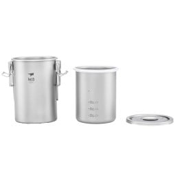 Alle Komponenten Keith Titanium Multifunktionskochtopf Ti6300