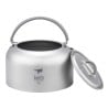 Keith Titanium Kettle 1L mit Deckel daneben