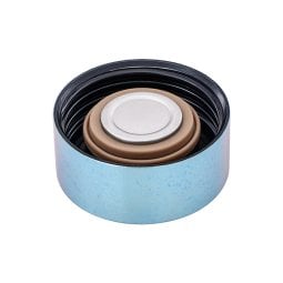 Deckel der Keith Titanium Vacuum Bottle 280ml Blau