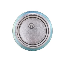Blick in die Keith Titanium Vacuum Bottle 280ml Blau hinein