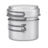 Keith Titanium Topfset 1200ml alles zusammengepackt