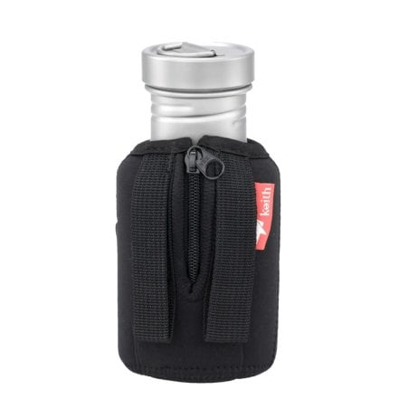 Keith Titanium Sport Bottle Trinkflasche 400 ml in Tasche gepackt