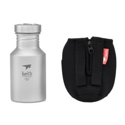 Keith Titanium Sport Bottle Titan Trinkflasche 400ml Ti3030