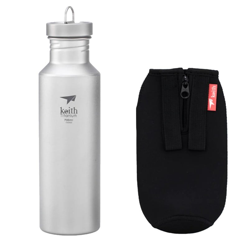 Keith Titanium Sport Bottle Trinkflasche Titan 700ml Ti3032 Keith Titanium Sport Bottle Trinkflasche Titan 700ml Ti3032