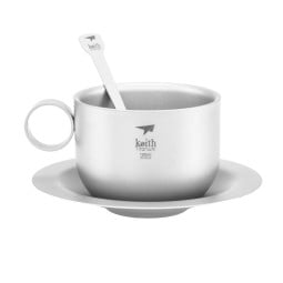 Keith Titanium Kaffeetasse mit Zubehör Ti3601