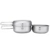 Keith Titanium 680ml Topfset mit Pfanne