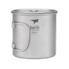 Keith Titanium 650ml Topf Ti3208 mit eingeklappten Griffen
