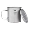 Keith Titanium 650ml Topf mit Deckel daneben