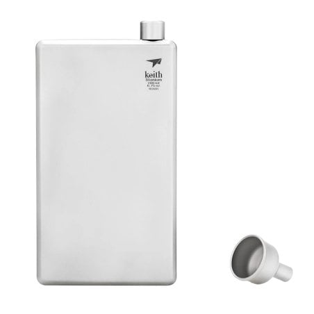 Keith Titanium Pocket Flask Flachmann 200ml Ti9307