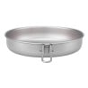 Keith Titanium Fry Pan Ti6034 Titanpfanne von Griffseite her betrachtet