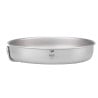 Keith Titanium Fry Pan Ti6034 Titanpfanne mit eingeklapptem Griff