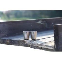Keith Titanium Shot Glass 10 ml 2er Pack Ti9304 im Einsatz