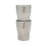 Keith Titanium Shot Glass 10 ml 2er Pack Ti9304 Titan Schnapsgläser