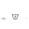 Keith Titanium Spice Ramekin Gewürzbehälter Ti8531 mit Deckel und Löffel daneben