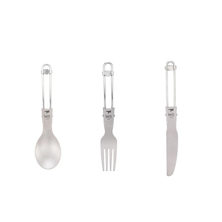 Keith 3-Piece Folding Cutlery Set Ti5300