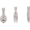 Rückseiten Keith 3-Piece Folding Cutlery Set Ti5300 eingeklappt