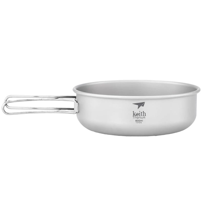 Keith Titanium Schüssel mit Griff 600 ml Ti5326 Keith Titanium Schüssel mit Griff 600 ml Ti5326
