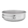 Keith Titanium Schüssel 500 ml Ti5325 mit eingeklapptem Griff