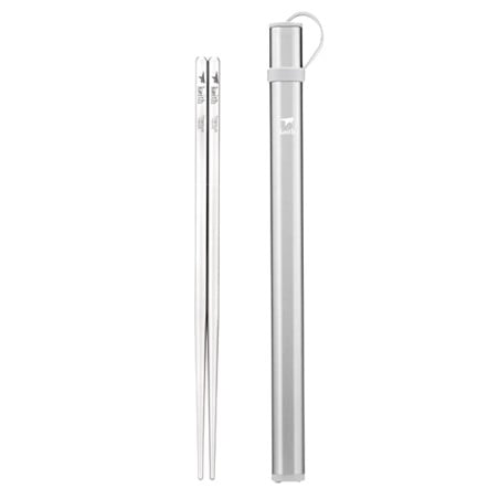 Keith Titanium Portable Square Chopsticks Ti5822