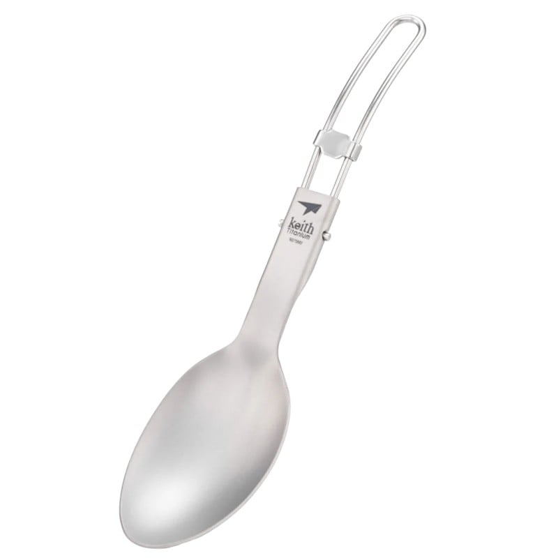 Keith Titanium Folding Spoon Large Ti5315 Keith Titanium Folding Spoon Large Ti5315