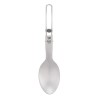 Keith Titanium Folding Spoon Large Ti5315 von vorne betrachtet