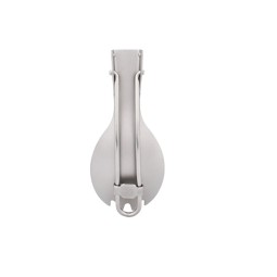 Keith Titanium Folding Spork eingeklappt Rückseite