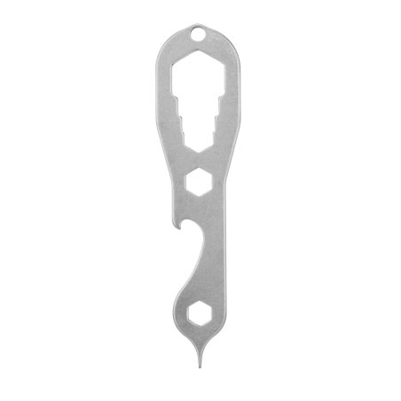 Rückseite Keith Titanium Keychain Tool mit 8 Funktionen Ti1705