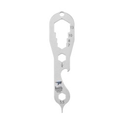 Vorderseite Keith Titanium Keychain Tool mit 8 Funktionen Ti1705