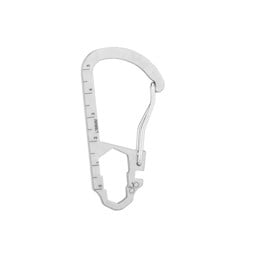Keith Titanium Titankarabiner 3er Schlüsselset Ti1151 Rückseite