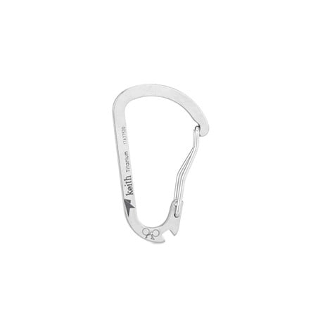Keith Titanium Titankarabiner ohne Schlüssel Ti1152