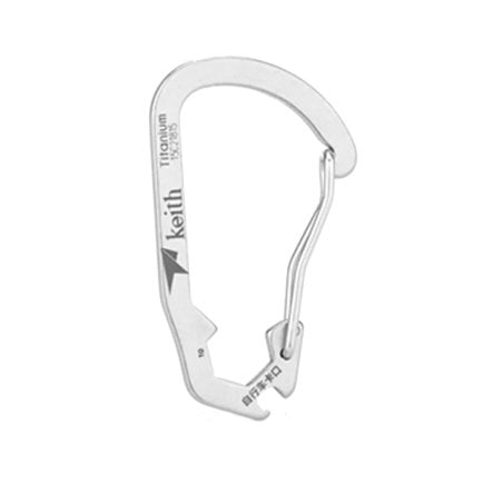 Keith Titanium Titankarabiner 10mm Schlüssel Ti1154