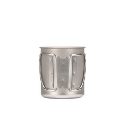 Rückansicht Snow Peak Ti-Single Wall 300 Mug