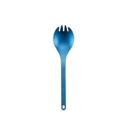Snow Peak Spork Titan Eloxiert Blau