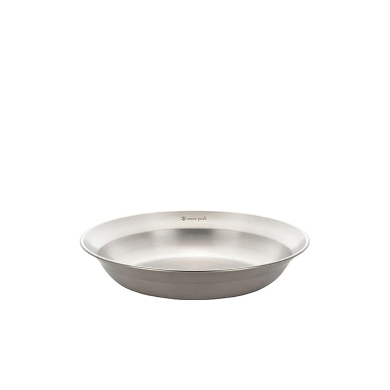 Snow Peak Tableware Dish Edelstahlteller Snow Peak Tableware Dish Edelstahlteller