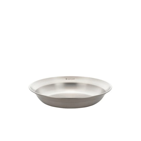 Snow Peak Tableware Dish Edelstahlteller