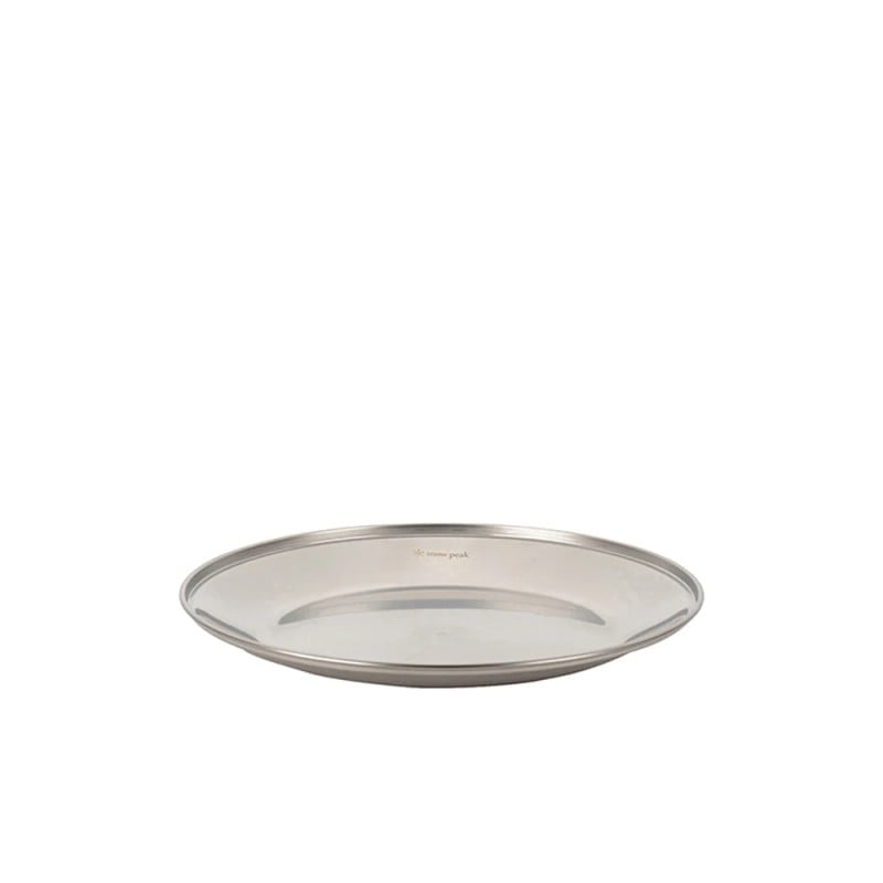 Snow Peak Tableware Plate L Edelstahlteller Outdoor Essgeschirr Snow Peak Tableware Plate L Edelstahlteller Outdoor Essgeschirr