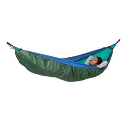 Amazonas Goose Down Underquilt unter Hängematte (nicht enthalten)