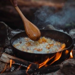 GSI Guidecast Deep Frypan im Einsatz