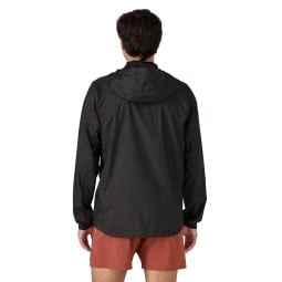Patagonia Houdini Windbreaker Jacke BLK Rückseite