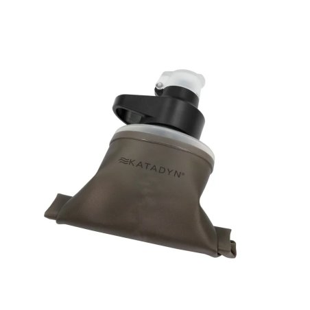 Katadyn BeFree Wasserfilter AC 1L Schwarz zusammengerollt