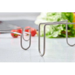 Keith Titanium Steam Rack Dampfgargestell Large Ti8732 und Small nebeneinander