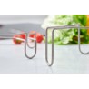 Keith Titanium Steam Rack Dampfgargestell Large Ti8732 und Small nebeneinander
