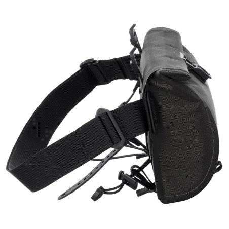 Seitenansicht ORTLIEB Velo-Sling Lenkertasche schwarz