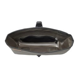 Blick in ORTLIEB Velo-Sling Lenkertasche Dark Sand hinein