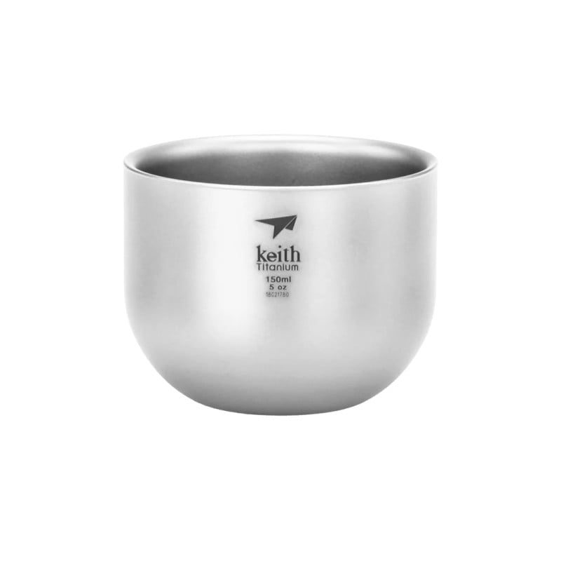 Keith Titanium Doublewall Tea Cup Keith Titanium Doublewall Tea Cup