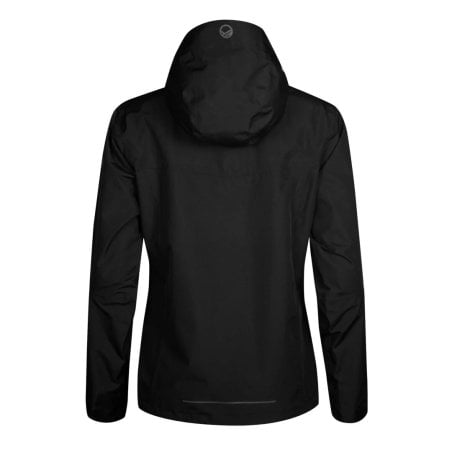Rückseite Halti Forter DrymaxX Regenjacke Damen black