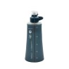 Rückseite Katadyn BeFree Wasserfilter AC 1L Schieferblau mit Skala