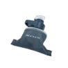 Katadyn BeFree Wasserfilter AC 1L Schieferblau mit zusammengerollter Flasche
